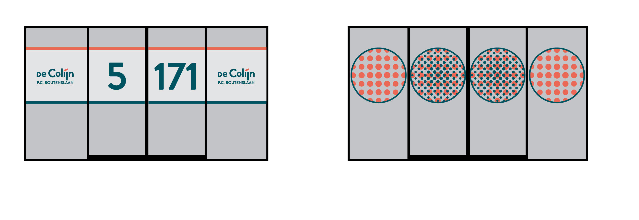 belettering de colijn